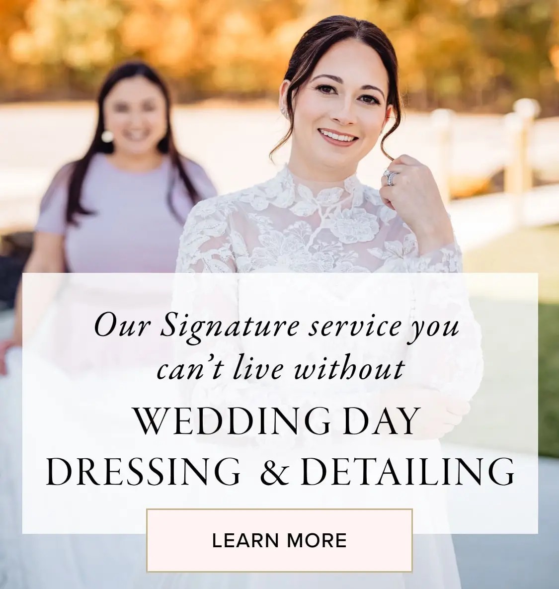 Wedding Day Dress and Detailing at Gilded Social